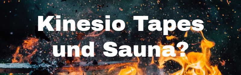 Kinesiotape in der Sauna?
