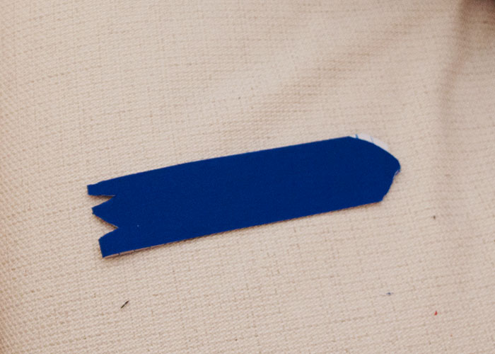 Handgelenk tapen - Schritt 1